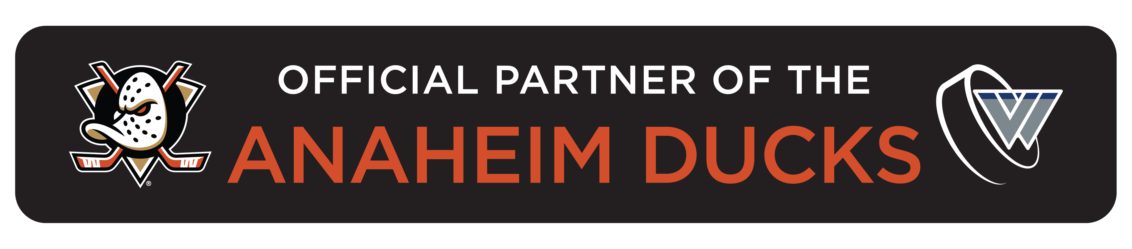 Official Partner of the Anaheim Ducks